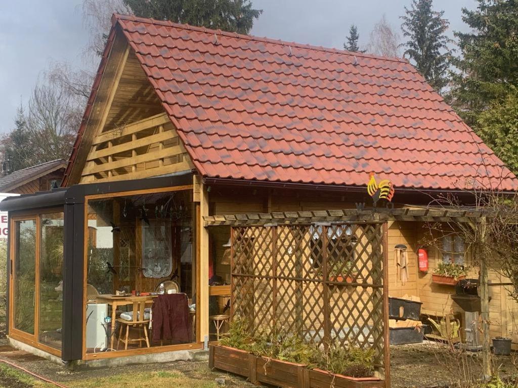 Holzhaus Mit Direktem Wasserzugang In Berlin-Koepenick Exterior photo
